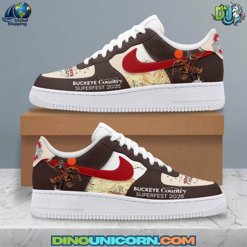 Buckeye Country Superfest 2025 Air Force 1 Sneaker