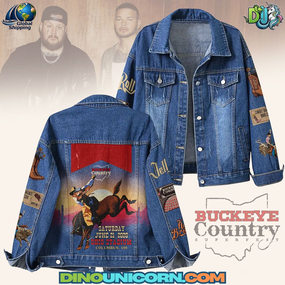 Buckeye Country Superfest 2025 Denim Jacket