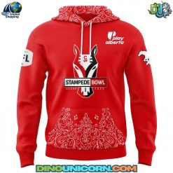 Calgary Stampeders CFL x 2025 Stampede Bowl Hoodie