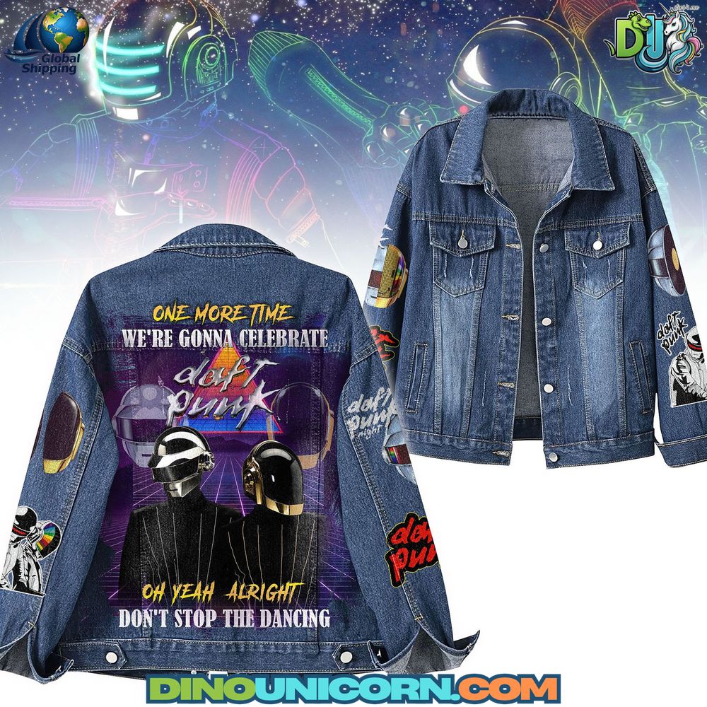 Daft Punk Denim Jacket Daft Punk Denim Jacket