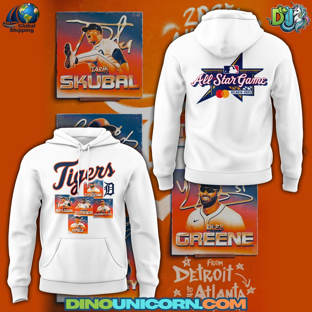 Detroit Tigers MLB All Star 2025 Hoodie Detroit Tigers MLB All Star 2025 Hoodie