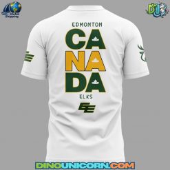 Edmonton Elks Bulletin Mens Canada Tshirt