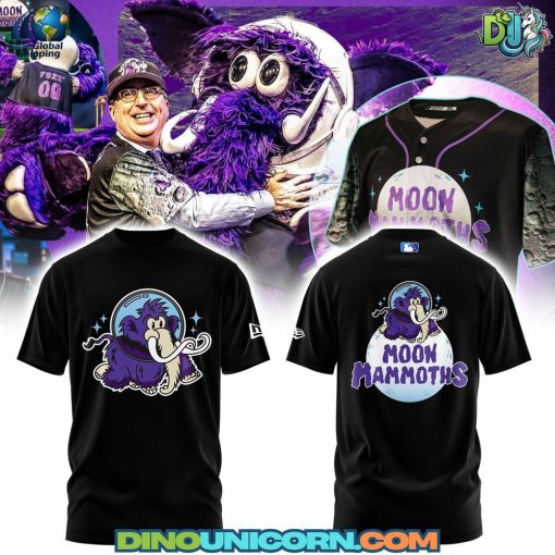 Erie SeaWolves MiLB Moon Mammoths T-shirt