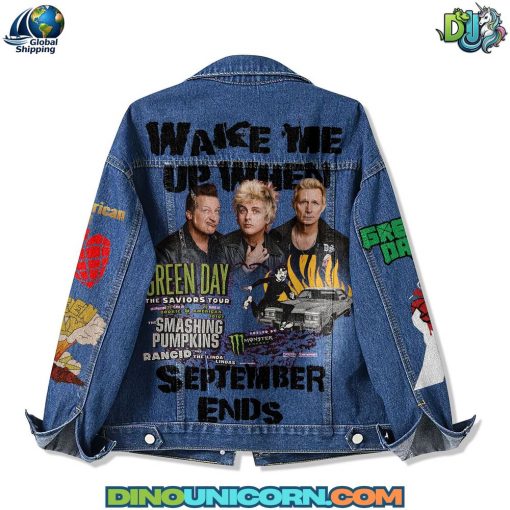 Green Day Denim Jacket