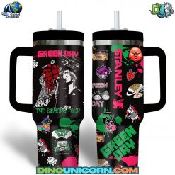 Green Day Saviors Tour Stanley Tumbler Cup