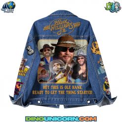 Hank Williams Jr. Denim Jacket