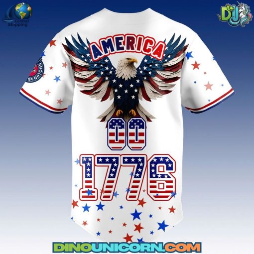 Harrisburg Senators MiLB Independence Day 2025 Baseball Jersey