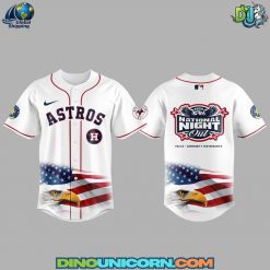 Houston Astros MLB 2025 National Night Out Baseball Jersey