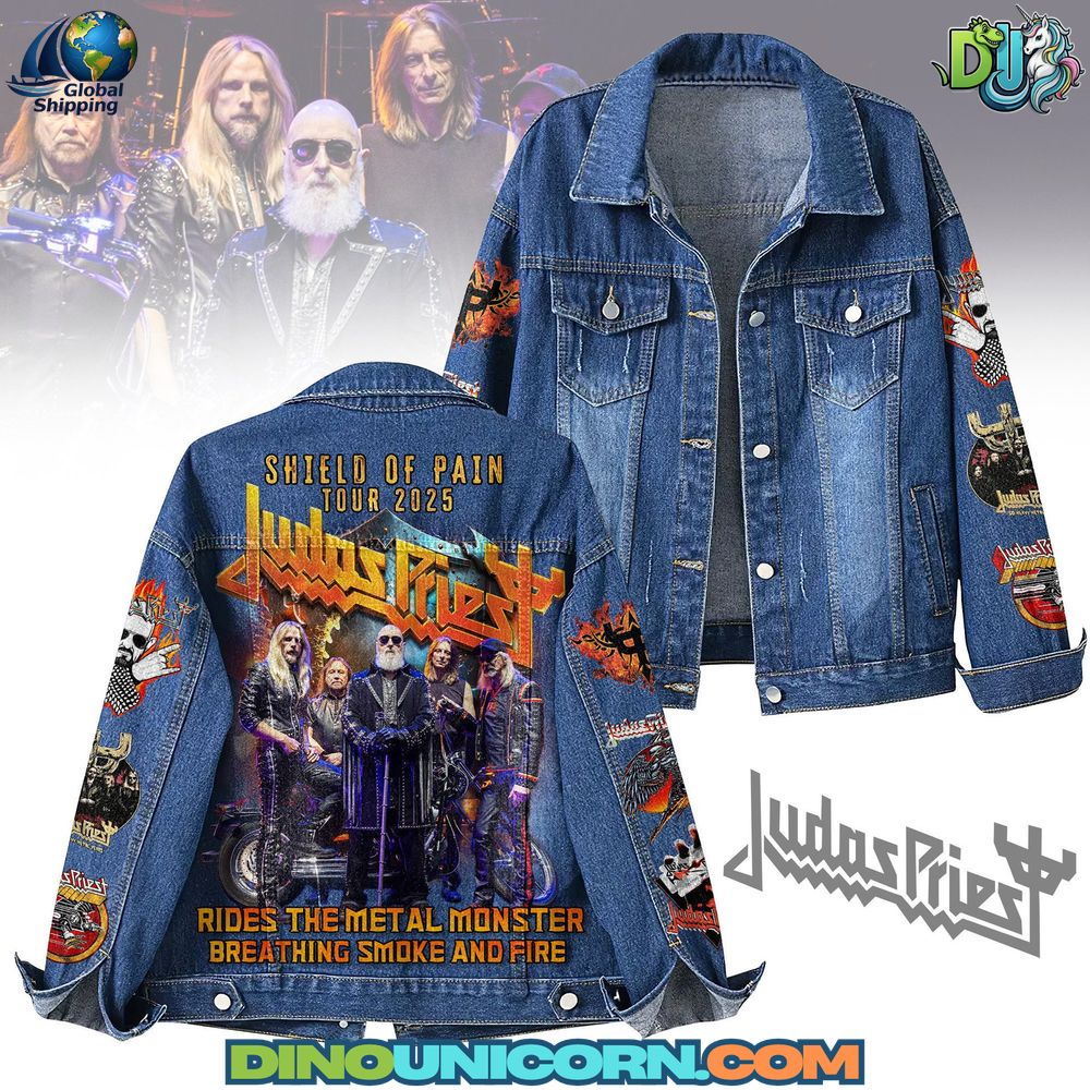 Judas Priest Denim Jacket Judas Priest Denim Jacket