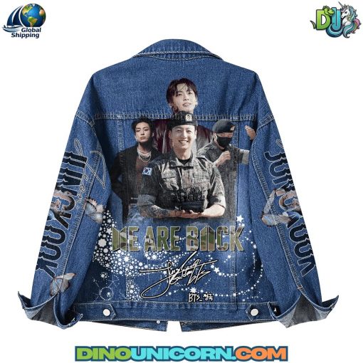 Jungkook BTS Denim Jacket