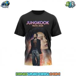 Jungkook BTS festa 2025 Tshirt