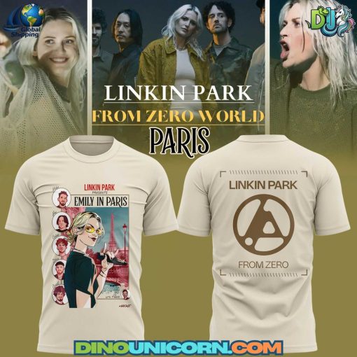Linkin Park From Zero World Tour Emily In Paris T-shirt