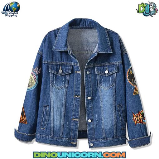 Def Leppard Till You Drop Denim Jacket