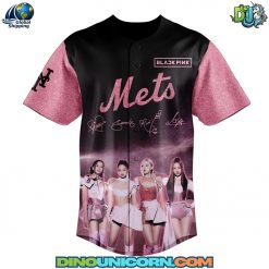 New York Mets MLB x Blackpink Baseball Jersey