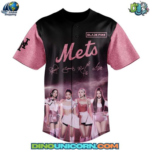 New York Mets MLB x Blackpink Baseball Jersey