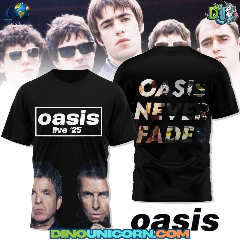 Oasis Band Tshirt Oasis Band T-shirt