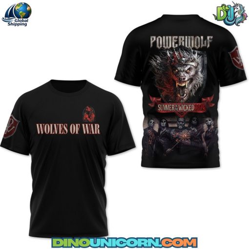Powerwolf Summer Of The Wicked 2025 T-shirt