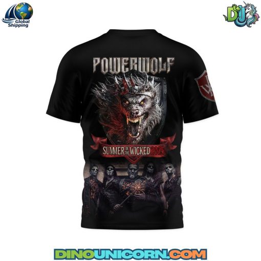 Powerwolf Summer Of The Wicked 2025 T-shirt