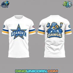 Roanoke Rail Yard Dawgs SPHL White T-shirt