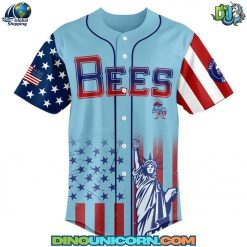 Salt Lake Bees MiLB Happy Independence Day Baseball Jersey