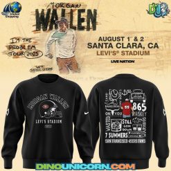 San Francisco 49ers NFL x Morgan Wallen Black Sweatshirt