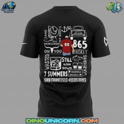 San Francisco 49ers NFL x Morgan Wallen Black T-shirt