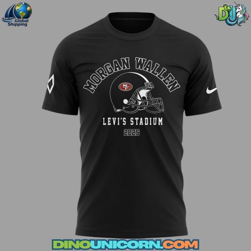 San Francisco 49ers NFL x Morgan Wallen Black T-shirt