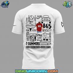 San Francisco 49ers NFL x Morgan Wallen White T-shirt