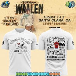 San Francisco 49ers NFL x Morgan Wallen White T-shirt