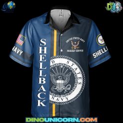 Shellback Ancient Order Of The Deep Hawaiian Shirt