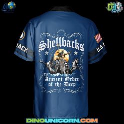 Shellback Ancient Order Of The Deep Hawaiian Shirt