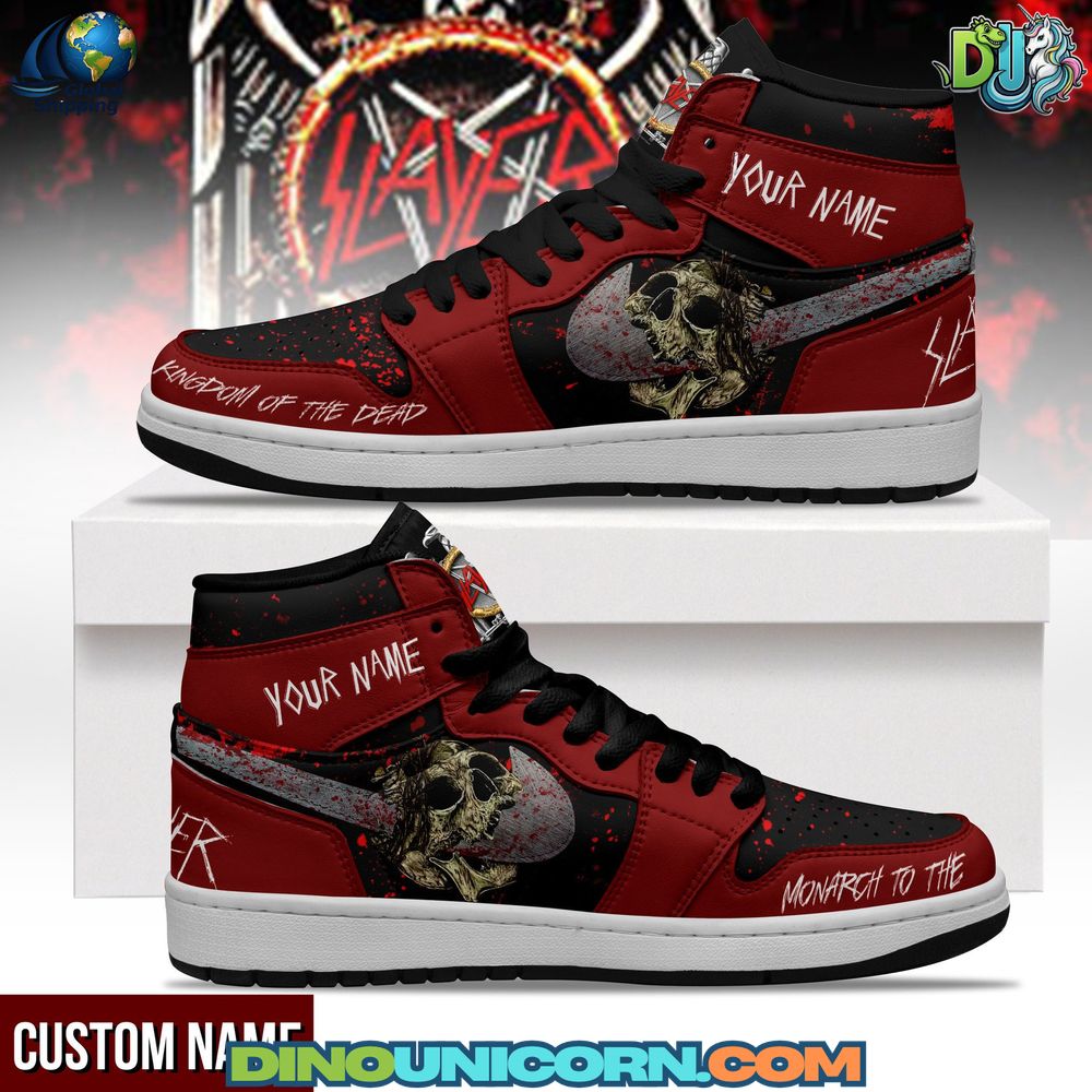 Slayer Band Air Jordan 1 Sneaker Slayer Band Air Jordan 1 Sneaker