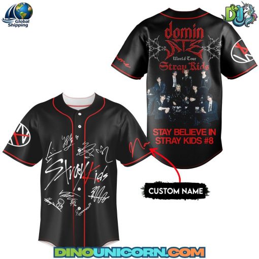 Stray Kids ATE World Tour Baseball Jersey