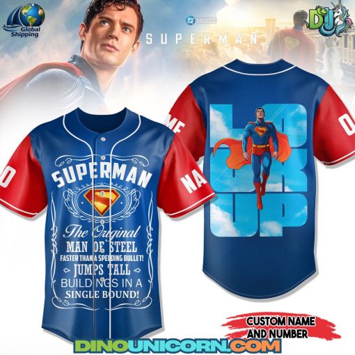 Superman Baseball Jersey