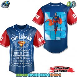 Superman Baseball Jersey