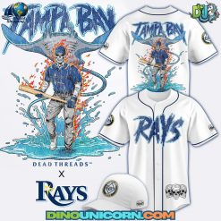 Tampa Bay Rays MLB x Dead Threads Baseball Jersey