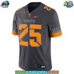 Tennessee Volunteers NCAA Smokey Grey Football Jersey