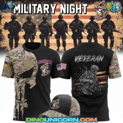 Toledo Mud Hens MiLB x Military T-shirt