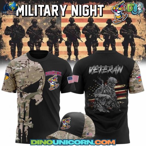 Toledo Mud Hens MiLB x Military T-shirt