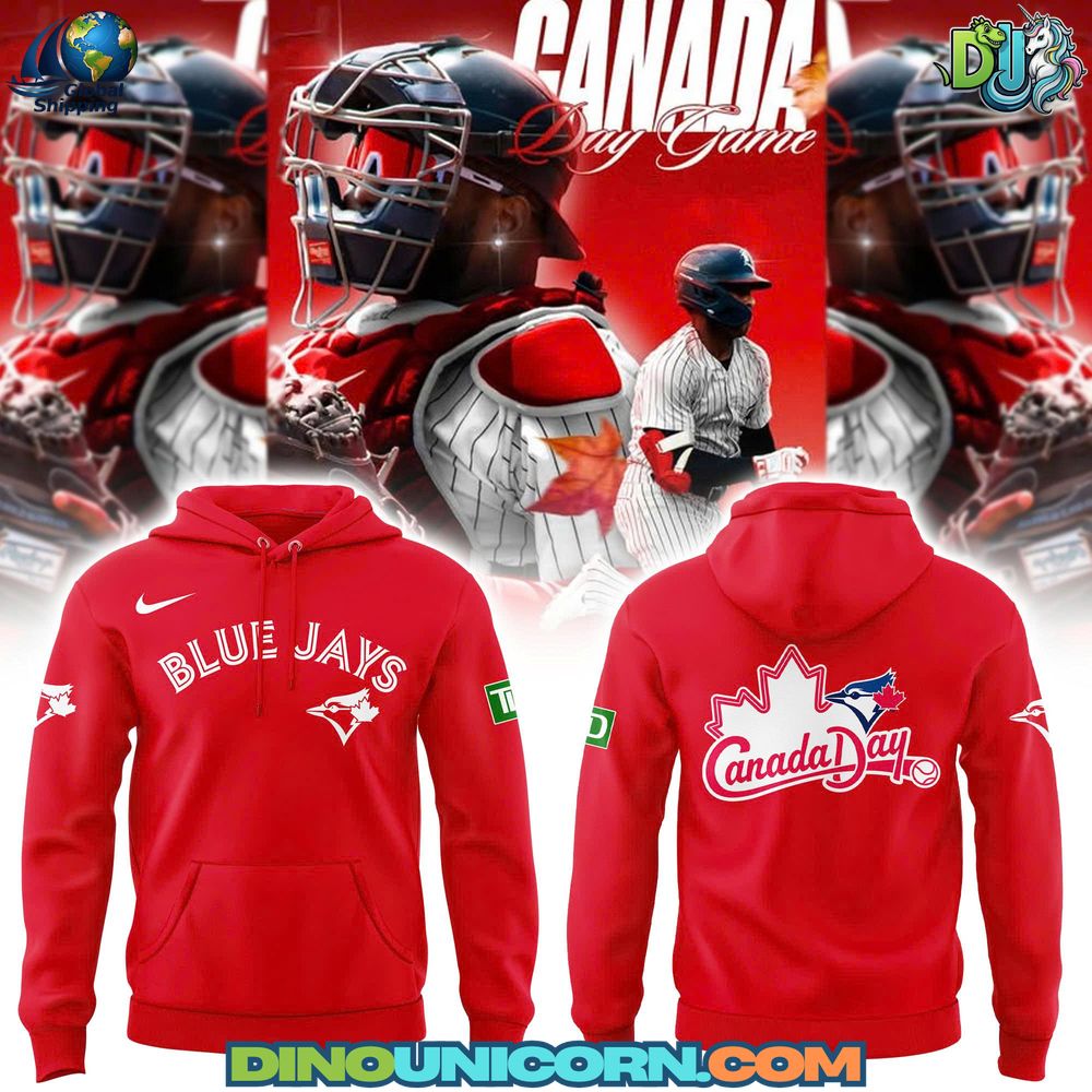 Toronto Blue Jays MLB 2025 Canada Day Hoodie Toronto Blue Jays MLB 2025 Canada Day Hoodie