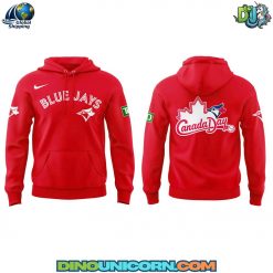 Toronto Blue Jays MLB 2025 Canada Day Hoodie