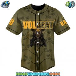 VOLBEAT God Of Angels Trust Baseball Jersey