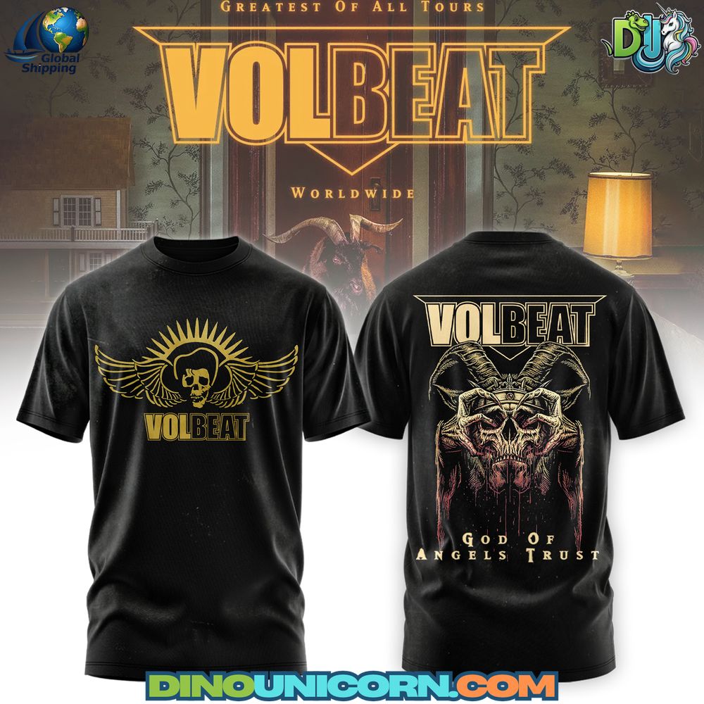 VOLBEAT God Of Angels Trust Tshirt VOLBEAT God Of Angels Trust T-shirt