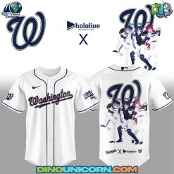 Washington Nationals MLB x Hololive Night Baseball Jersey