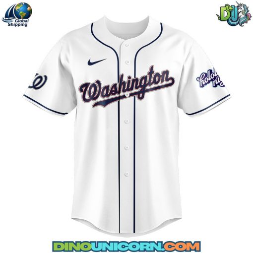 Washington Nationals MLB x Hololive Night Baseball Jersey