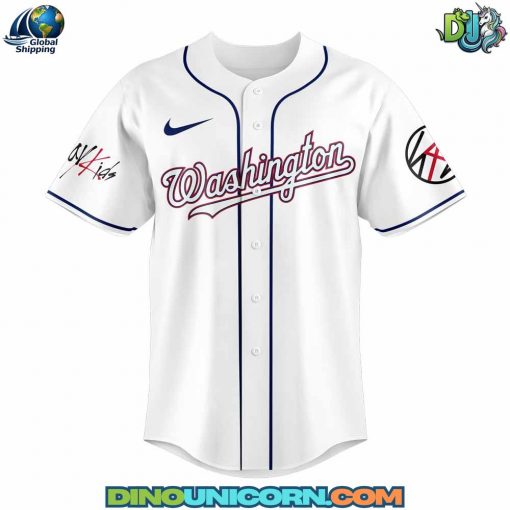 Washington Nationals MLB x Stray Kids Tour Baseball Jersey
