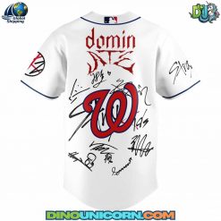 Washington Nationals MLB x Stray Kids Tour Baseball Jersey