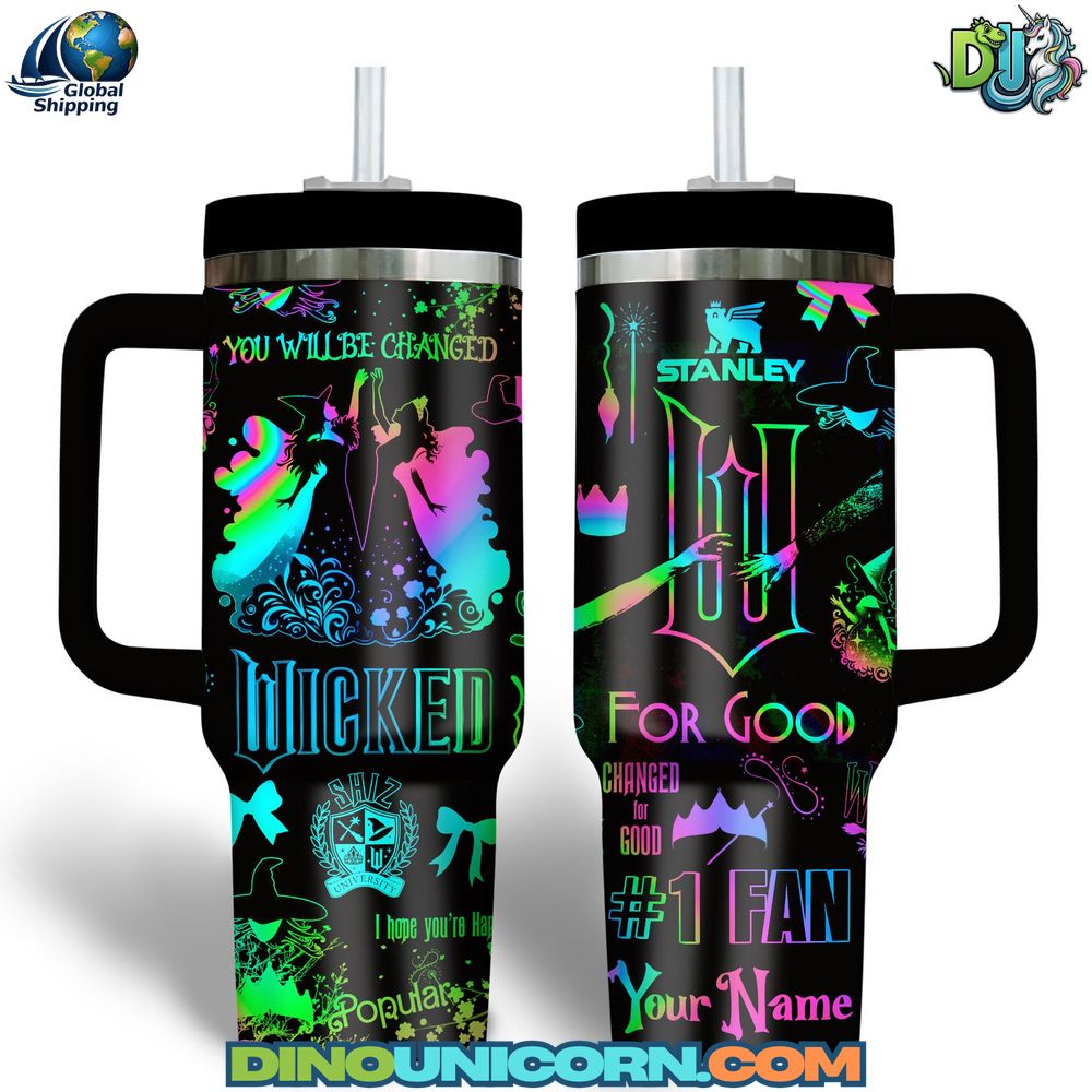 Wicked Film Stanley Tumbler Cup