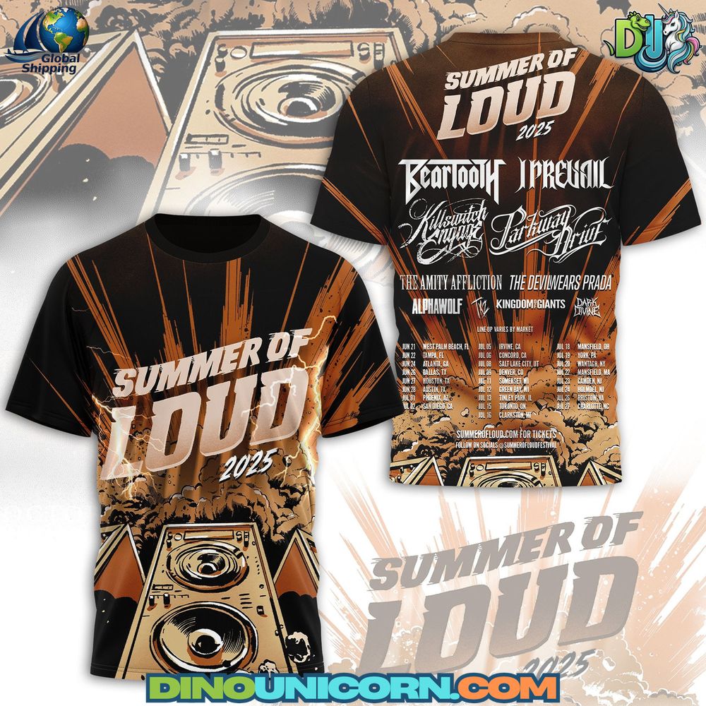 Summer of Loud 2025 T-shirt