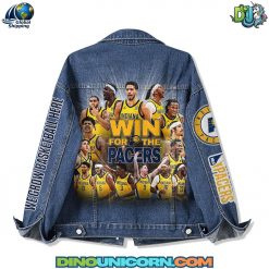 Indiana Pacers NBA Denim Jacket